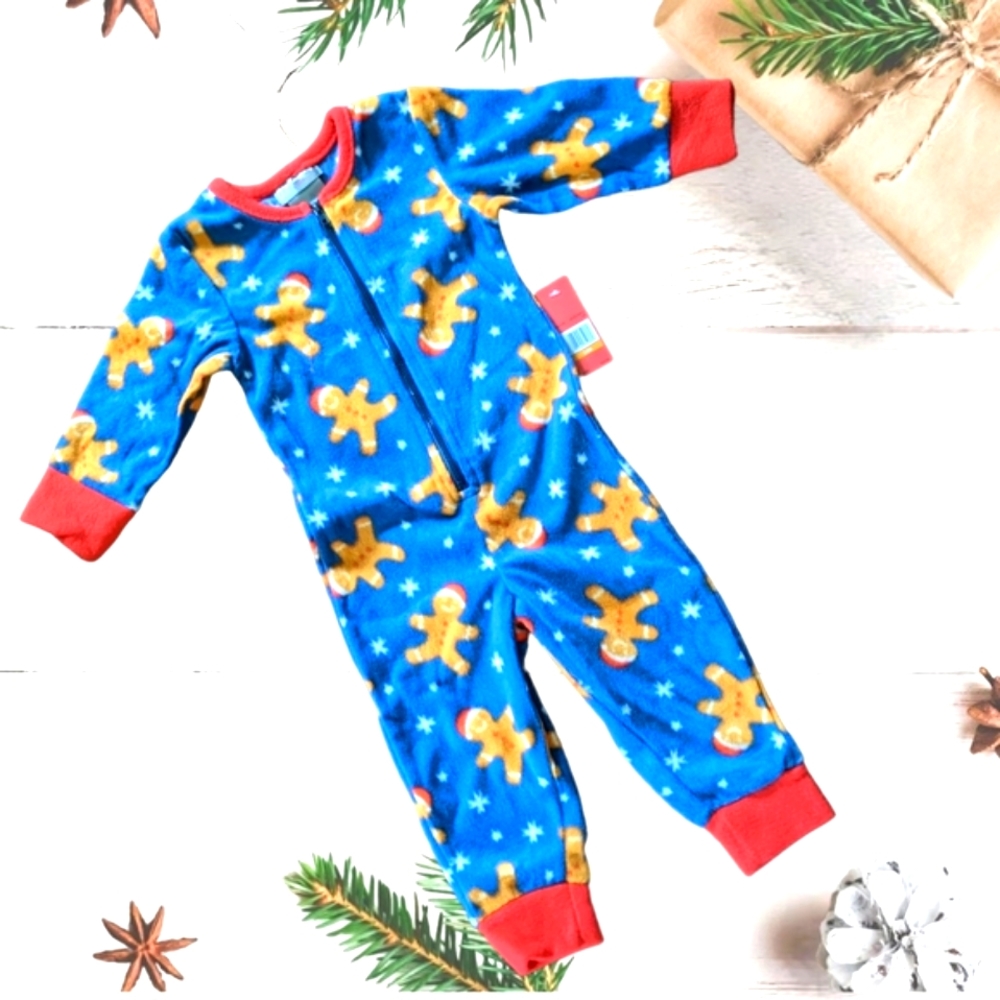 JAMMIES Baby Gingerbread Bodysuit